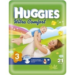 Huggies Ultra Comfort 3 / 21 pcs