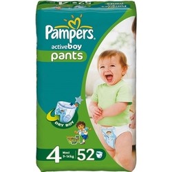 Pampers Active Boy 4 / 52 pcs