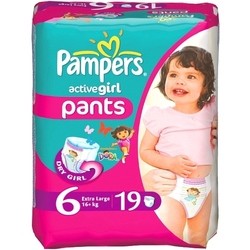 Pampers Active Girl 6 / 19 pcs