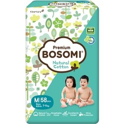 Bosomi Natural Cotton M / 58 pcs