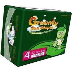 Greenty Tea Diaper 4 / 40 pcs