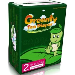 Greenty Tea Diaper 2 / 30 pcs