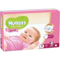 Huggies Ultra Comfort Girl 3 / 80 pcs