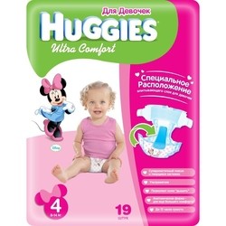 Huggies Ultra Comfort Girl 4 / 19 pcs