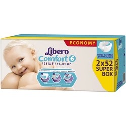 Libero Comfort 6 / 104 pcs
