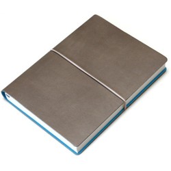 Ciak Ruled Notebook Pitti Pocked Grey&amp;Blue