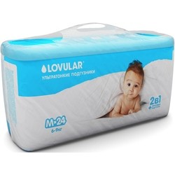 Lovular Diapers M / 24 pcs