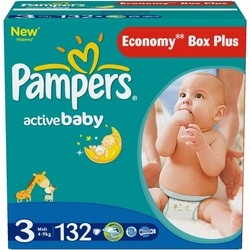 Pampers Active Baby 3 / 132 pcs