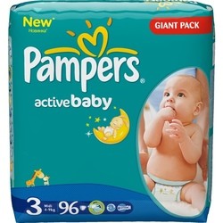 Pampers Active Baby 3 / 96 pcs