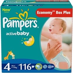 Pampers Active Baby 4 / 116 pcs