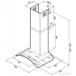 Krona Sabrina 600 Push Button (черный)