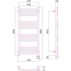 Sunerzha Arkus 400x1000 (золотистый)