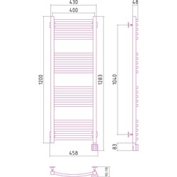 Sunerzha Arkus 400x1200 (золотистый)