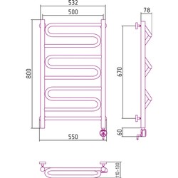 Sunerzha Elegiya-E 500x800 (золотистый)