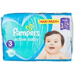 Pampers Active Baby 3 / 70 pcs