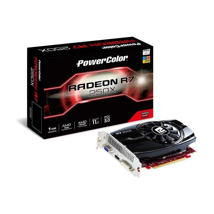 PowerColor Radeon R7 250X AXR7 250X 1GBD5-HE