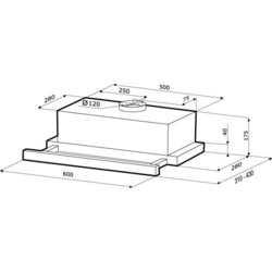 Krona Kamilla 2M 600 Sensor (нержавеющая сталь)