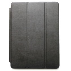 Apple Smart Cover Leather for iPad 2/3/4 Copy (черный)