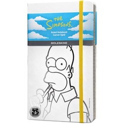 Moleskine The Simpsons Ruled White