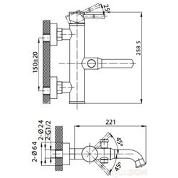 Edelform Mollis ML1810 (хром)