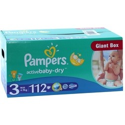 Pampers Active Baby-Dry 3 / 112 pcs