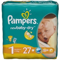 Pampers New Baby-Dry 1 / 27 pcs