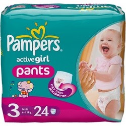 Pampers Active Girl 3 / 24 pcs
