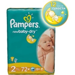 Pampers New Baby-Dry 2 / 72 pcs