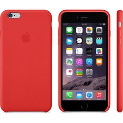 Apple Leather Case for iPhone 6 Plus (красный)