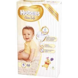 Huggies Elite Soft 4 / 66 pcs