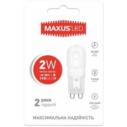 Maxus 1-LED-201 2W 3000K G9