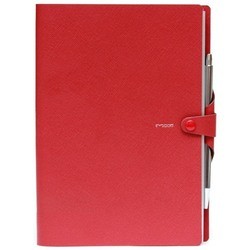 Mood Weekly Planner Saffiano Red