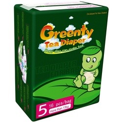 Greenty Tea Diaper 5 / 16 pcs