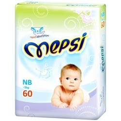 Mepsi Diapers  NB / 60 pcs