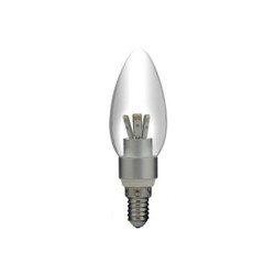 Uniel LED-C37P-3W/WW/E14/CL