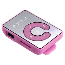 Perfeo Music Clip Color (розовый)
