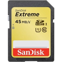 SanDisk Extreme SDHC UHS-I 45MB/s