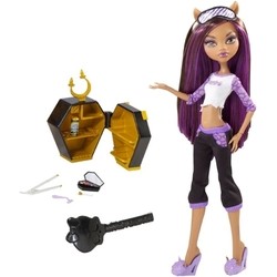 Monster High Dead Tired Clawdeen Wolf and Bed W2577