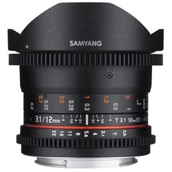 Samyang 12mm T3.1 VDSLR ED AS NCS Fish-eye
