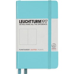 Leuchtturm1917 Dots Notebook Pocket Turquoise
