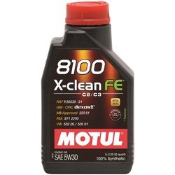 Motul 8100 X-Clean FE 5W-30 1L