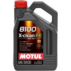 Motul 8100 X-Clean FE 5W-30 5L