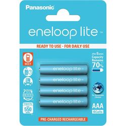 Panasonic Eneloop Lite 4xAAA 550 mAh