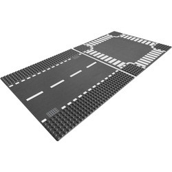 Lego Straight and Crossroad Plates 7280