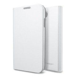 Spigen Slim Wallet for Galaxy S4 (белый)