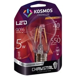 Kosmos Premium Chrystal A60 5W 3000K E27
