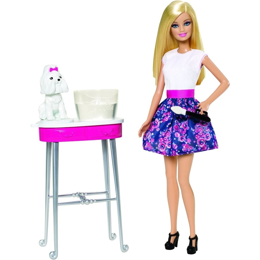 Barbie Color Me Cute Puppy Play Set CFN40