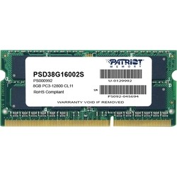 Patriot Signature SO-DIMM DDR3 (PSD38G16002S)