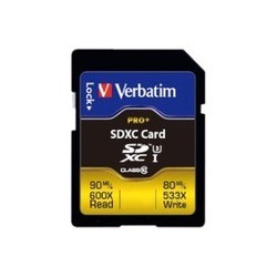 Verbatim Pro+ SDXC UHS-I 64Gb