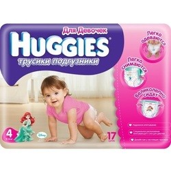 Huggies Pants Girl 4 / 17 pcs